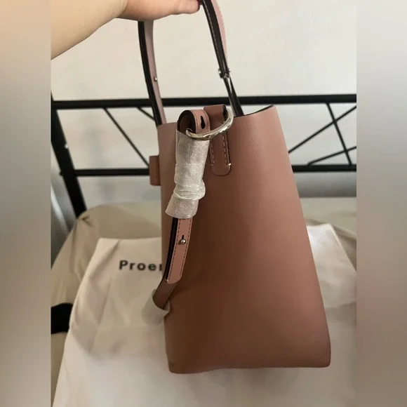 NWT Proenza Schouler White Label pink rose Sullivan three way handbag - Picture 11 of 16